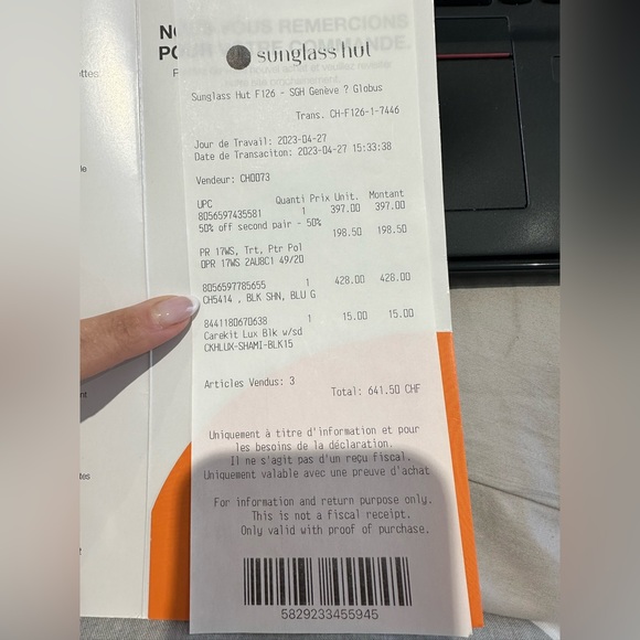 Authentic Chanel butterfly sunglasses - Picture 10 of 12